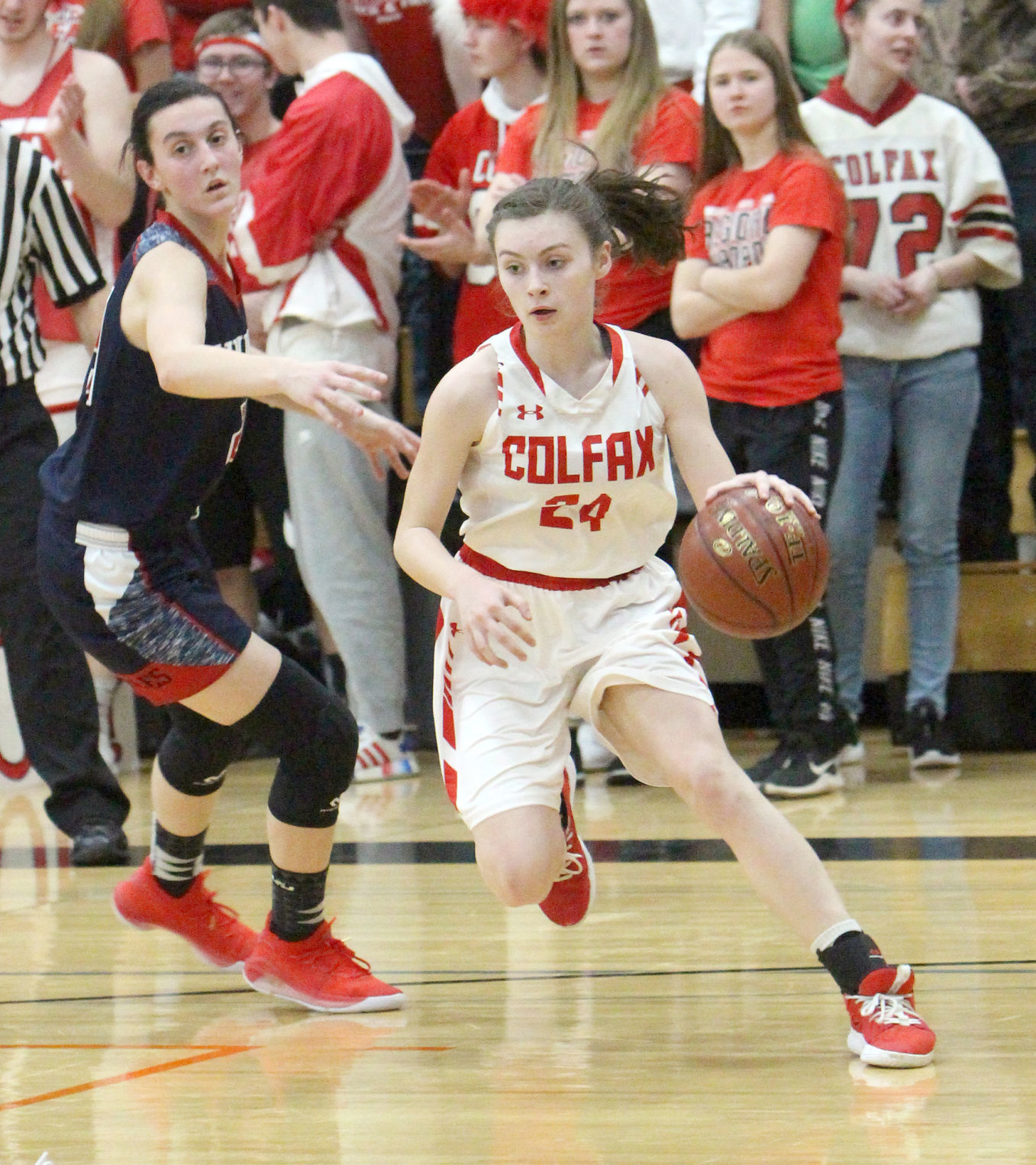 Colfax girls basketball vs Unity at Chetek-Weyerhaeuser 3-5-20